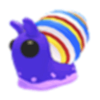 Neon Candy Cane Snail  - Ultra-Rare from Easter 2024